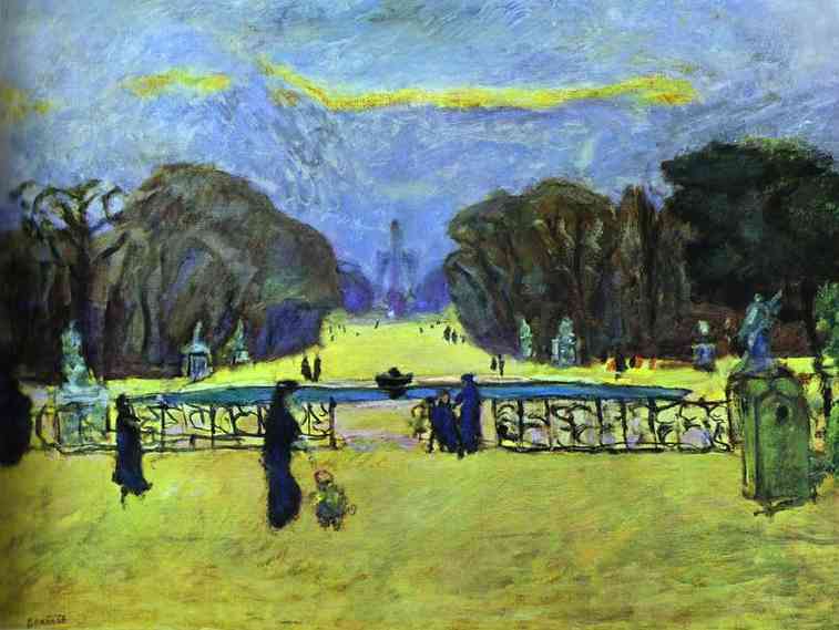 Gardens Of Tuileries — Pierre Bonnard