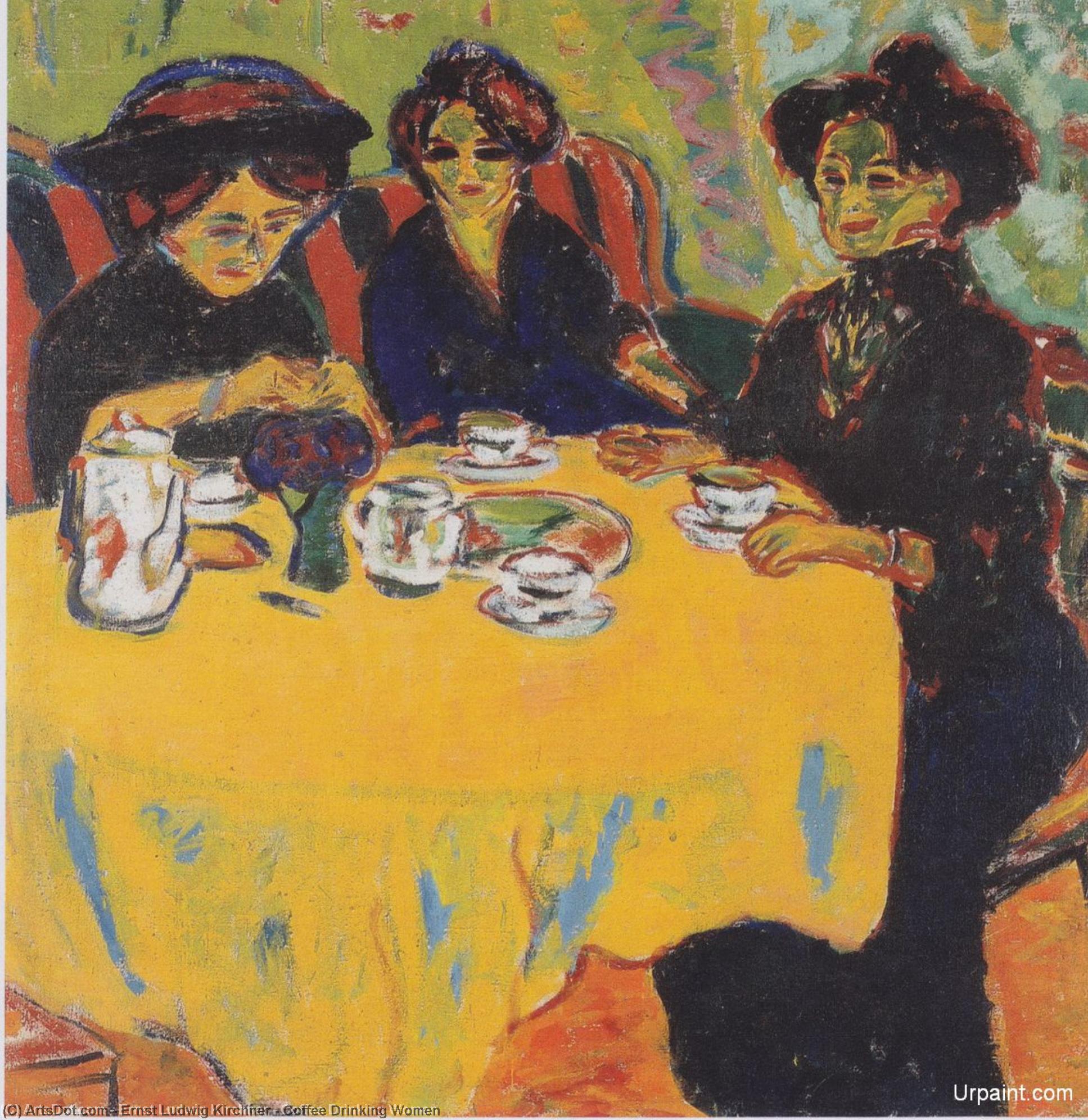 Coffee Drinking Women — Ernst Ludwig Kirchner