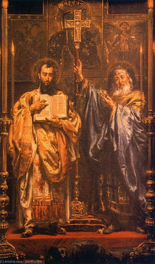 Cyril And Methodius — Jan Matejko