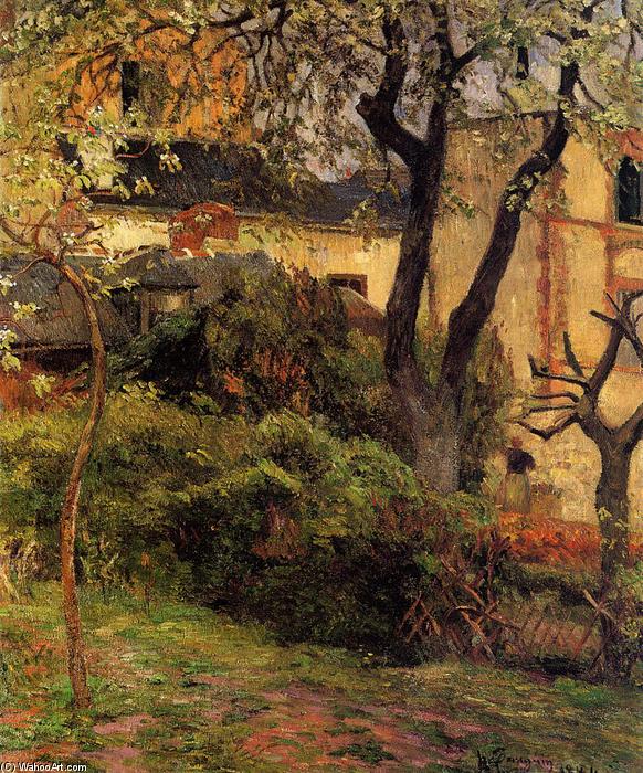 Rouen, Spring — Eugène Henri Paul Gauguin