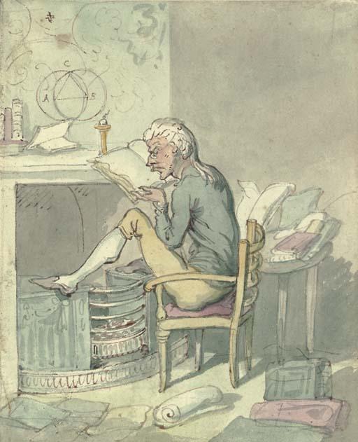 The Pedant — Thomas Rowlandson