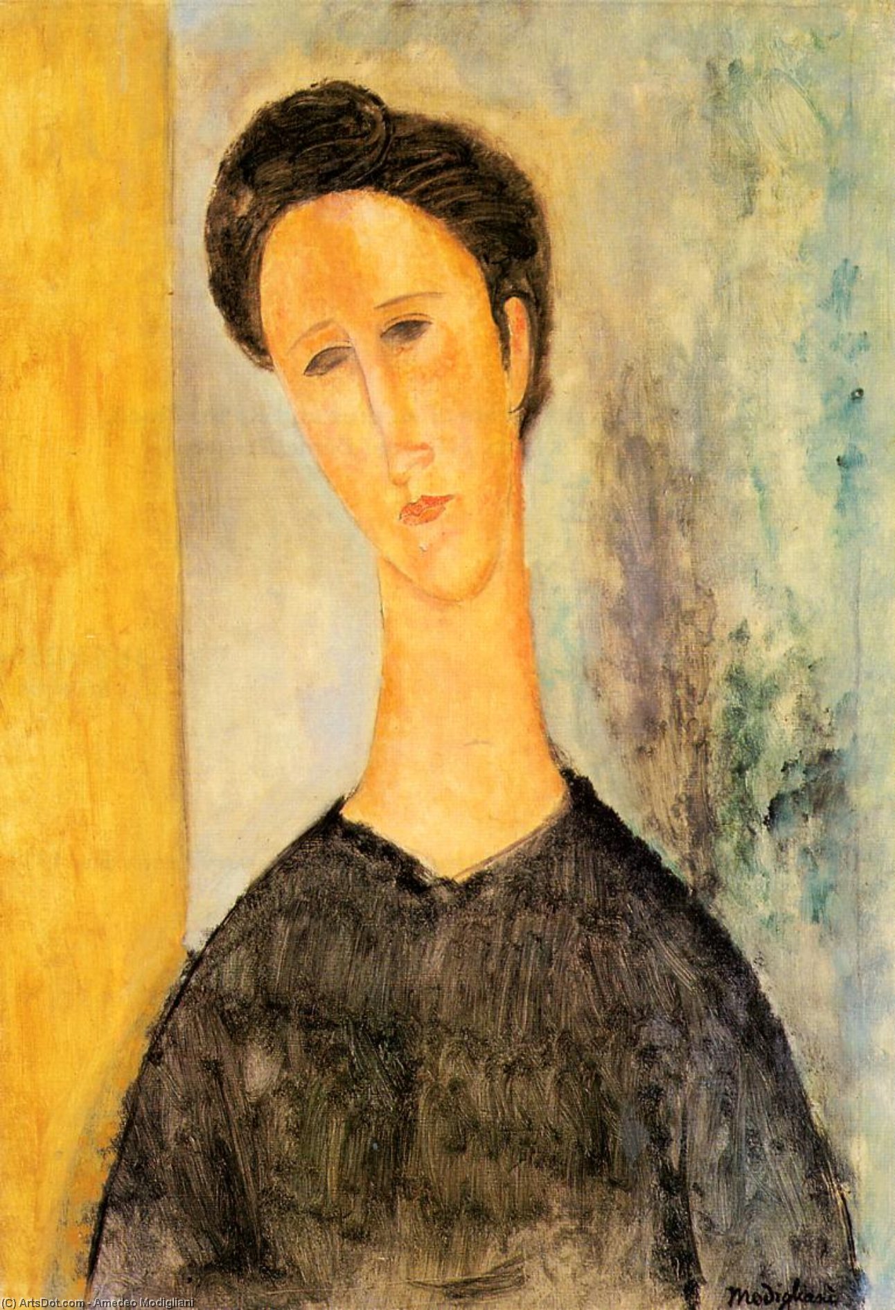 Portrait Of A Woman 1 — Amedeo Clemente Modigliani