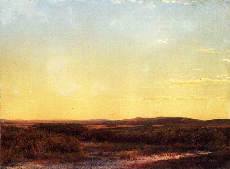 Meadows, Atlantic City — William Trost Richards
