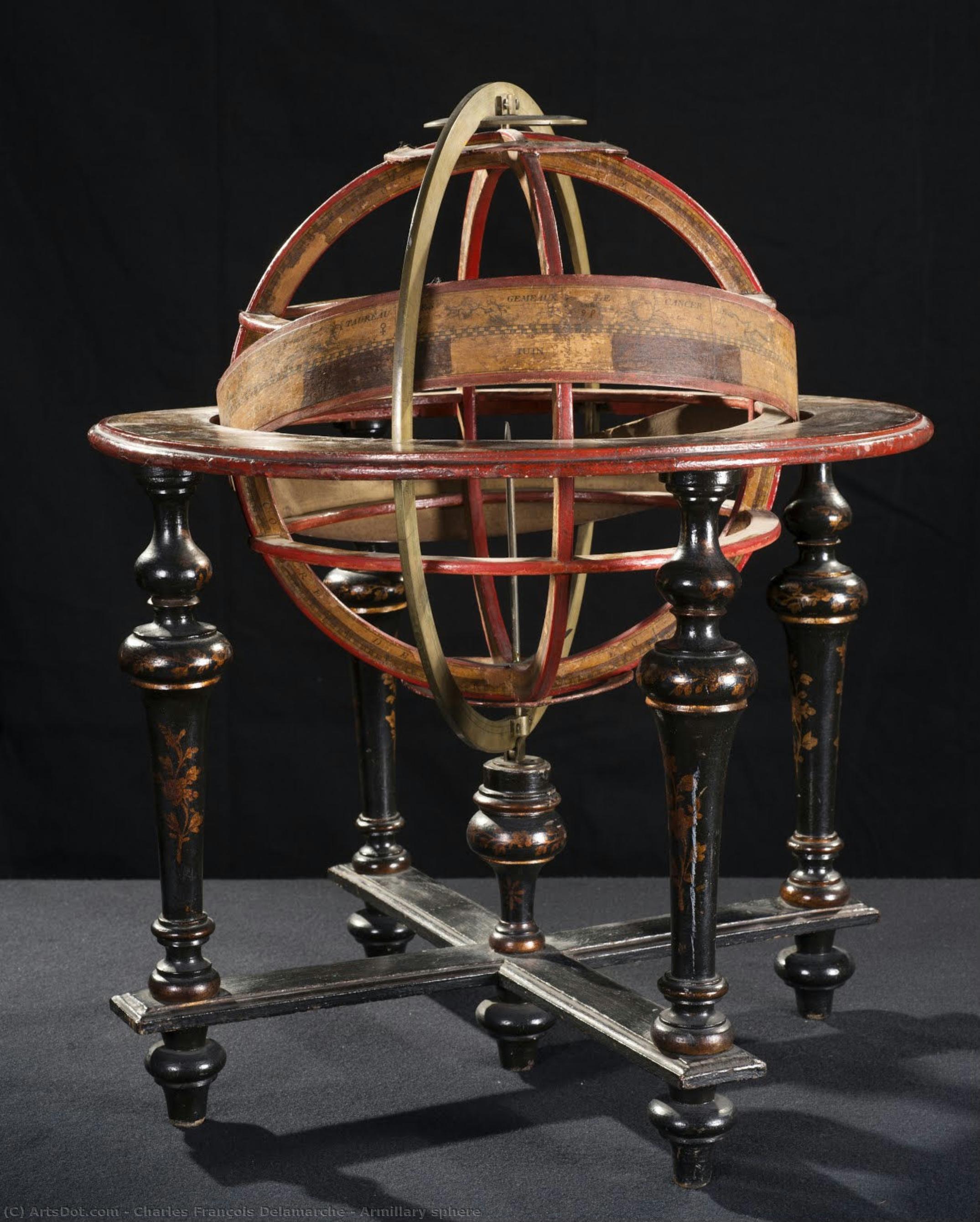 Armillary Sphere — Charles François Delamarche
