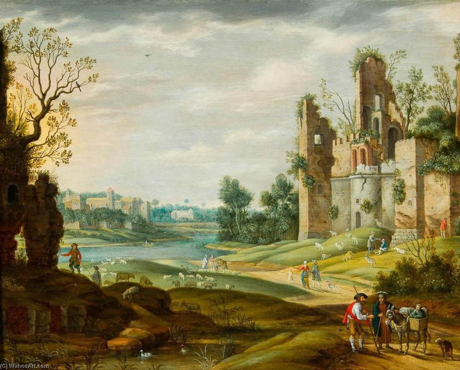 River Landscape — Izaac Van Oosten