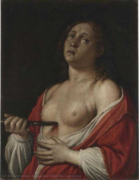 Lucretia — Domenico Fiasella