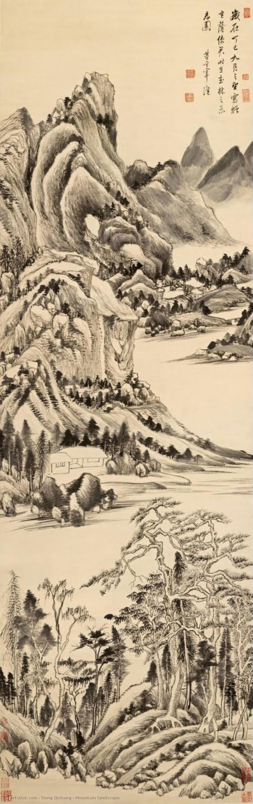 Mountain Landscape — Dong Qichang