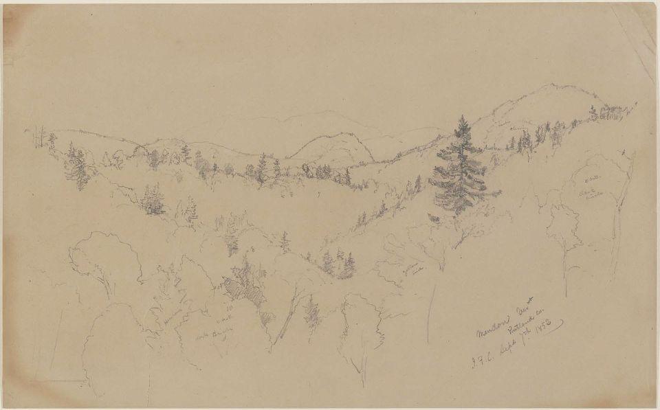 Mendon, Vermont, Rutland Co. — Jasper Francis Cropsey
