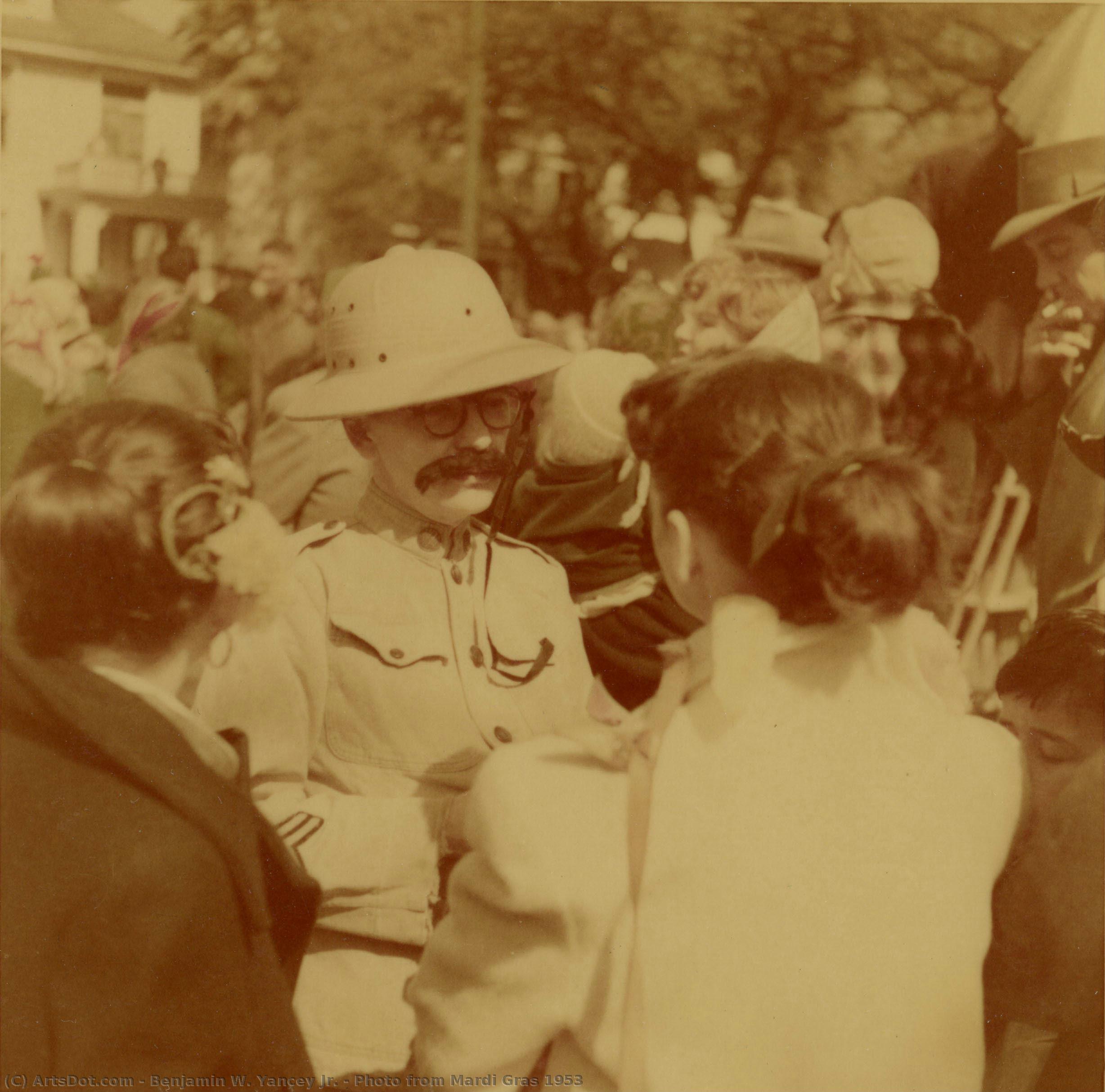 Photo From Mardi Gras 1953 — Benjamin W. Yancey Jr.