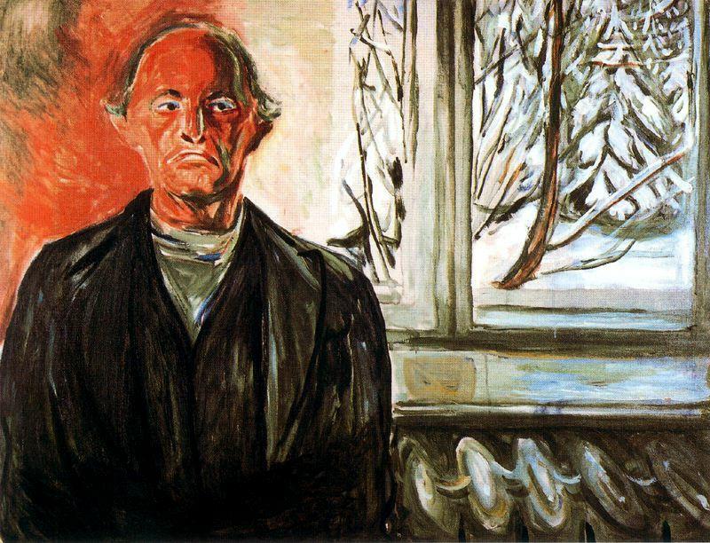 By The Window — Edvard Munch