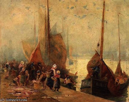 Unloading The Catch — Hector Caffieri