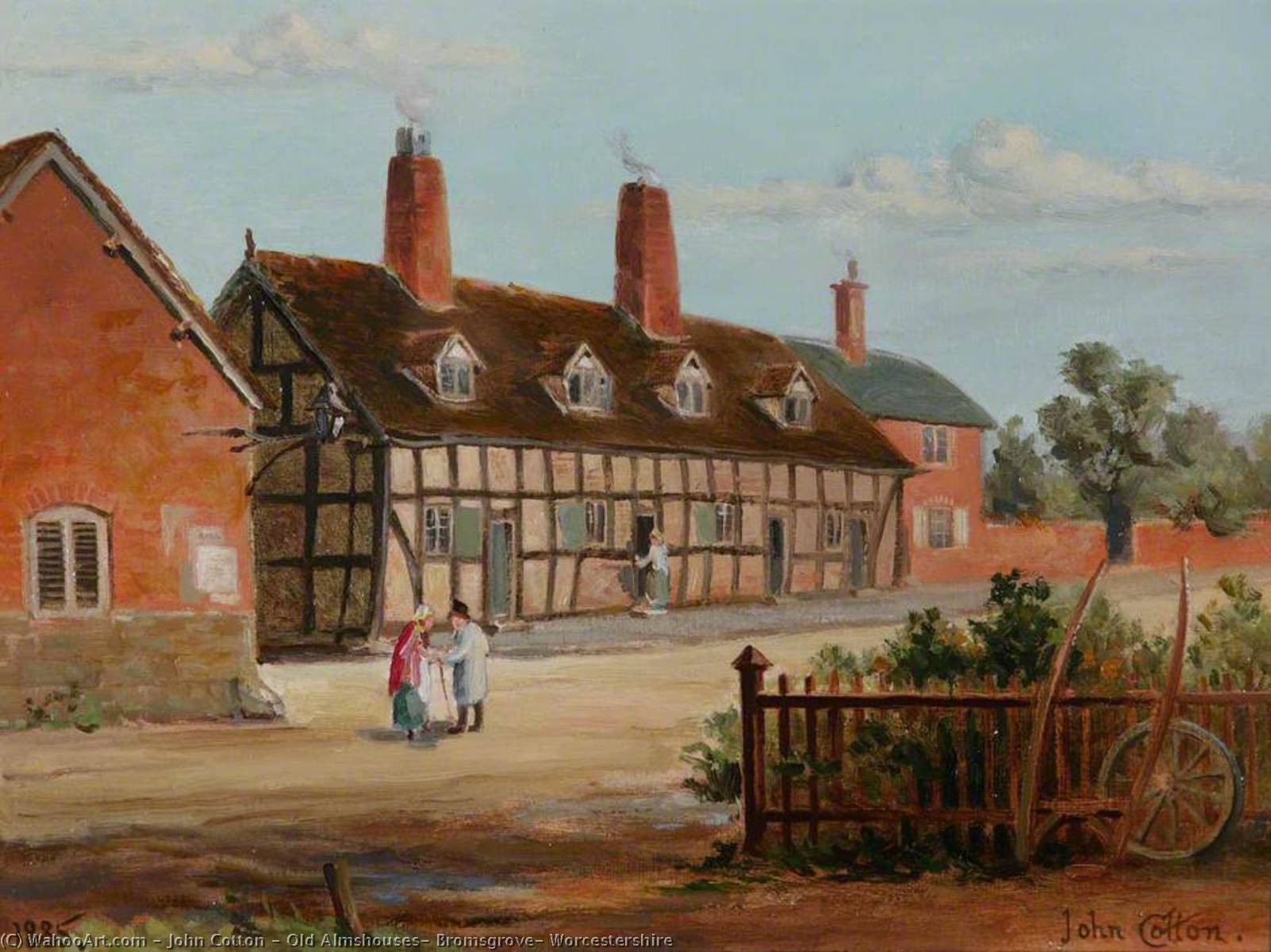 Old Almshouses, Bromsgrove, Worcestershire — John Cotton
