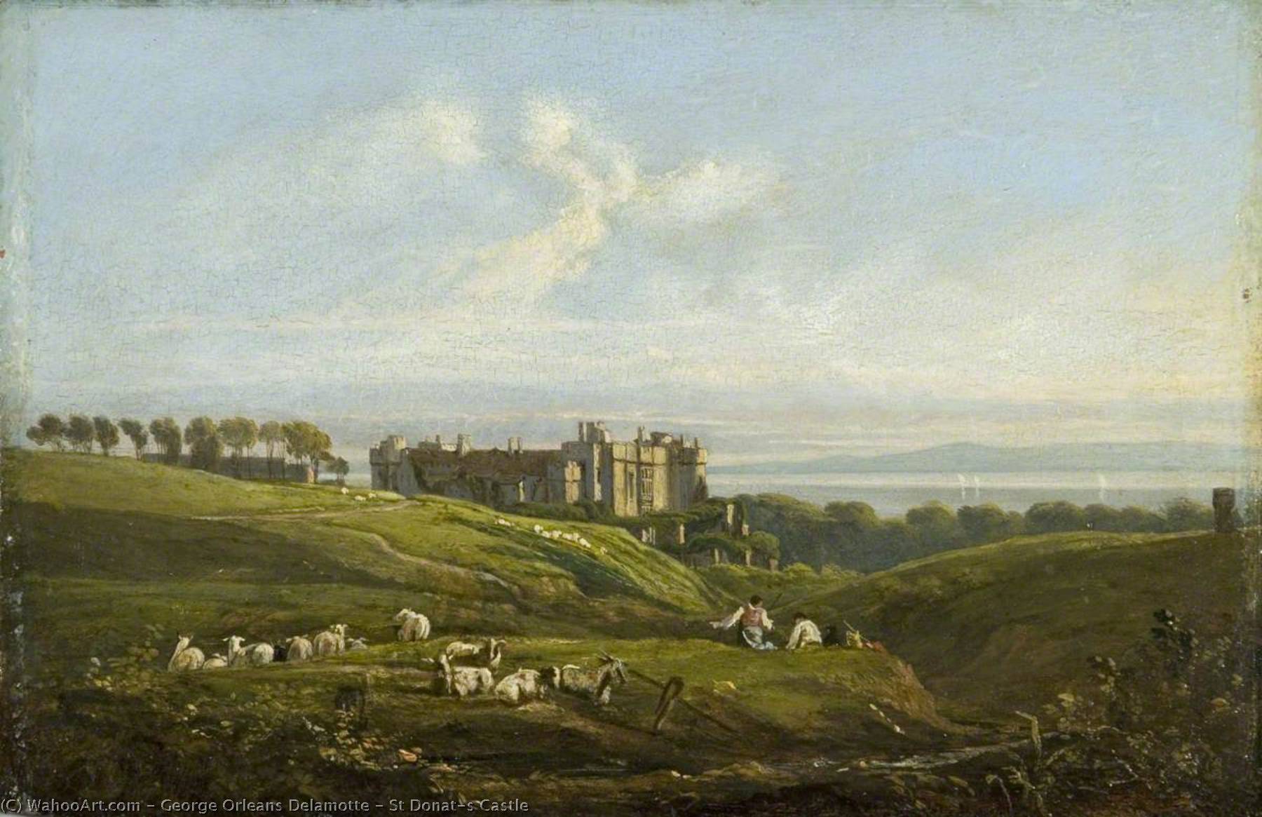 St Donat's Castle — George Orleans Delamotte