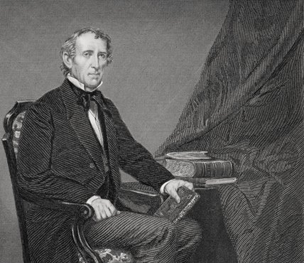 Portrait Of John Tyler — Alonzo Chappel