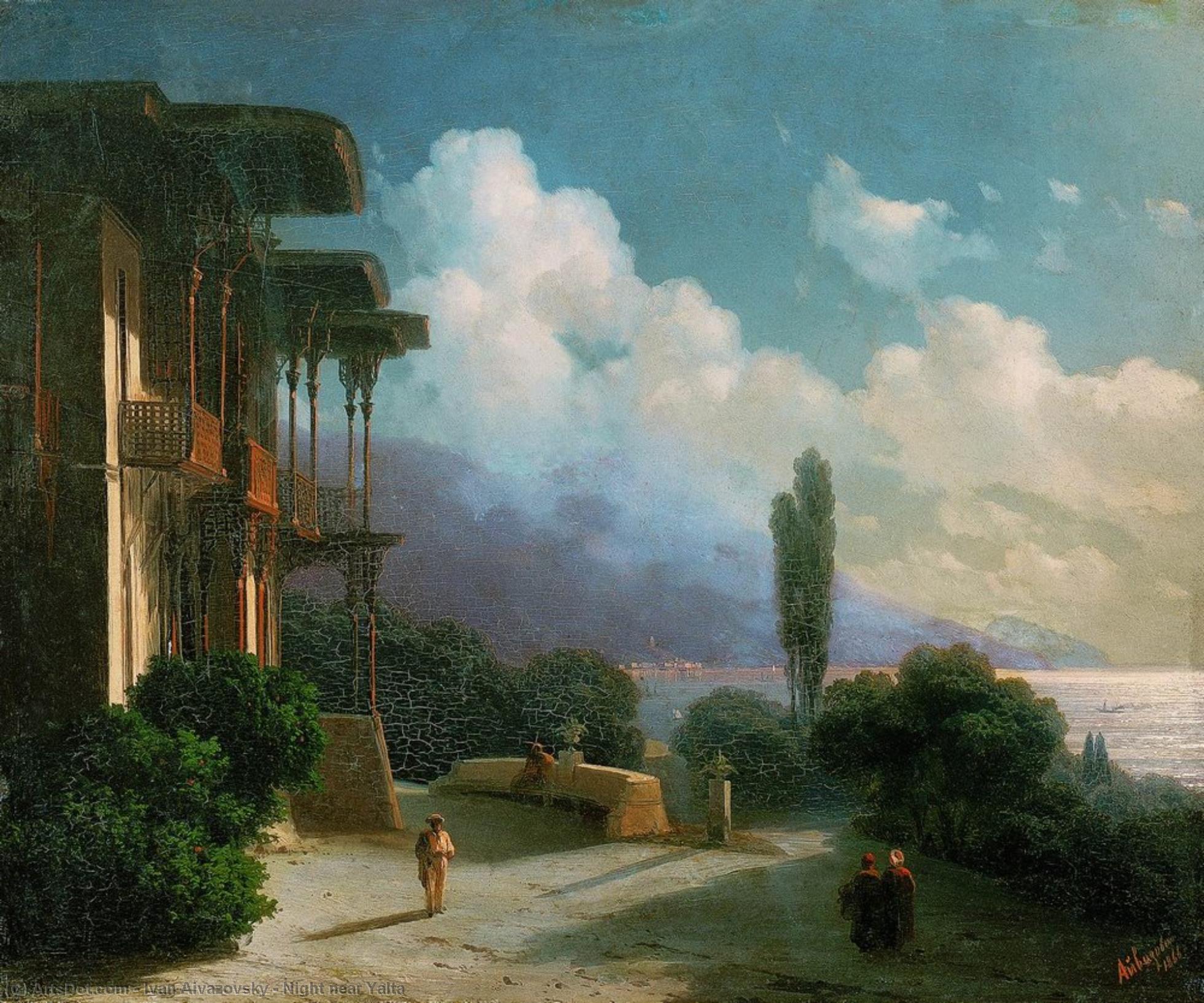 Night Near Yalta — Ivan Konstantinovich Aivazovsky
