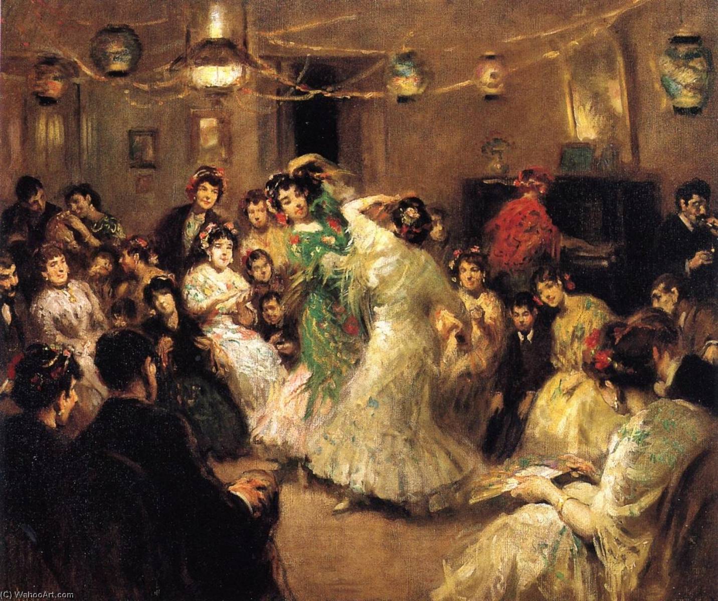 A Family Party, Triana, Sevilla — Francis Luis Mora