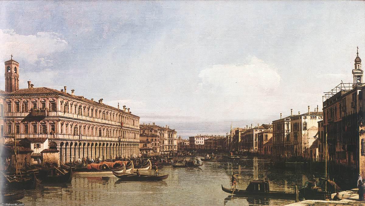 View Of The Grand Canal — Canaletto