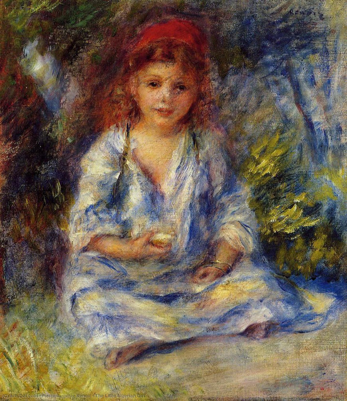 The Little Algerian Girl — Pierre-auguste Renoir