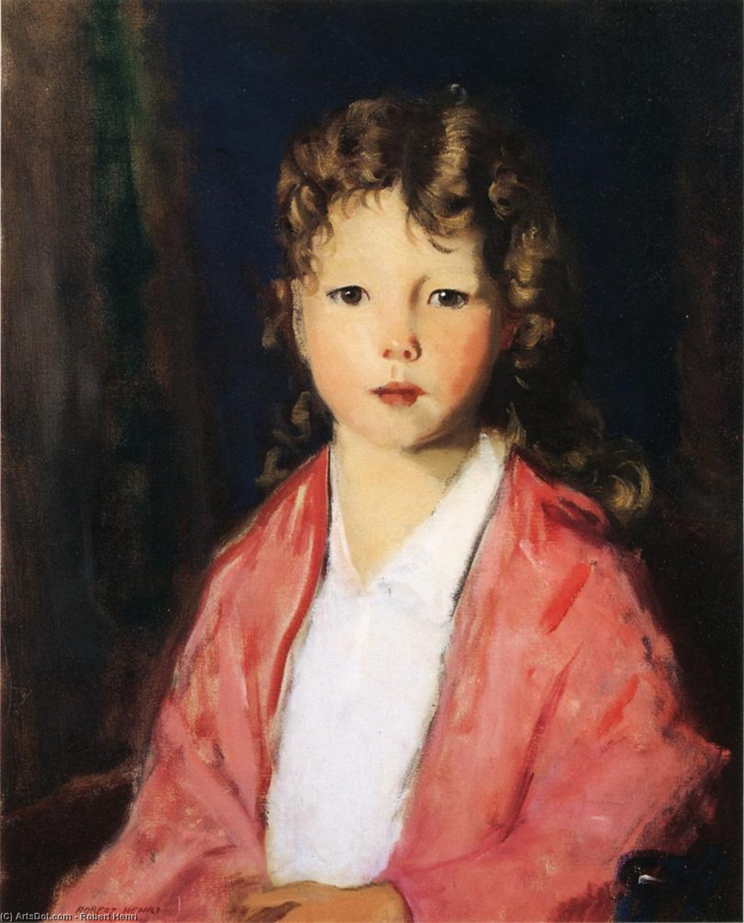 Portrait Of Jean Mcvitty — Robert Henri