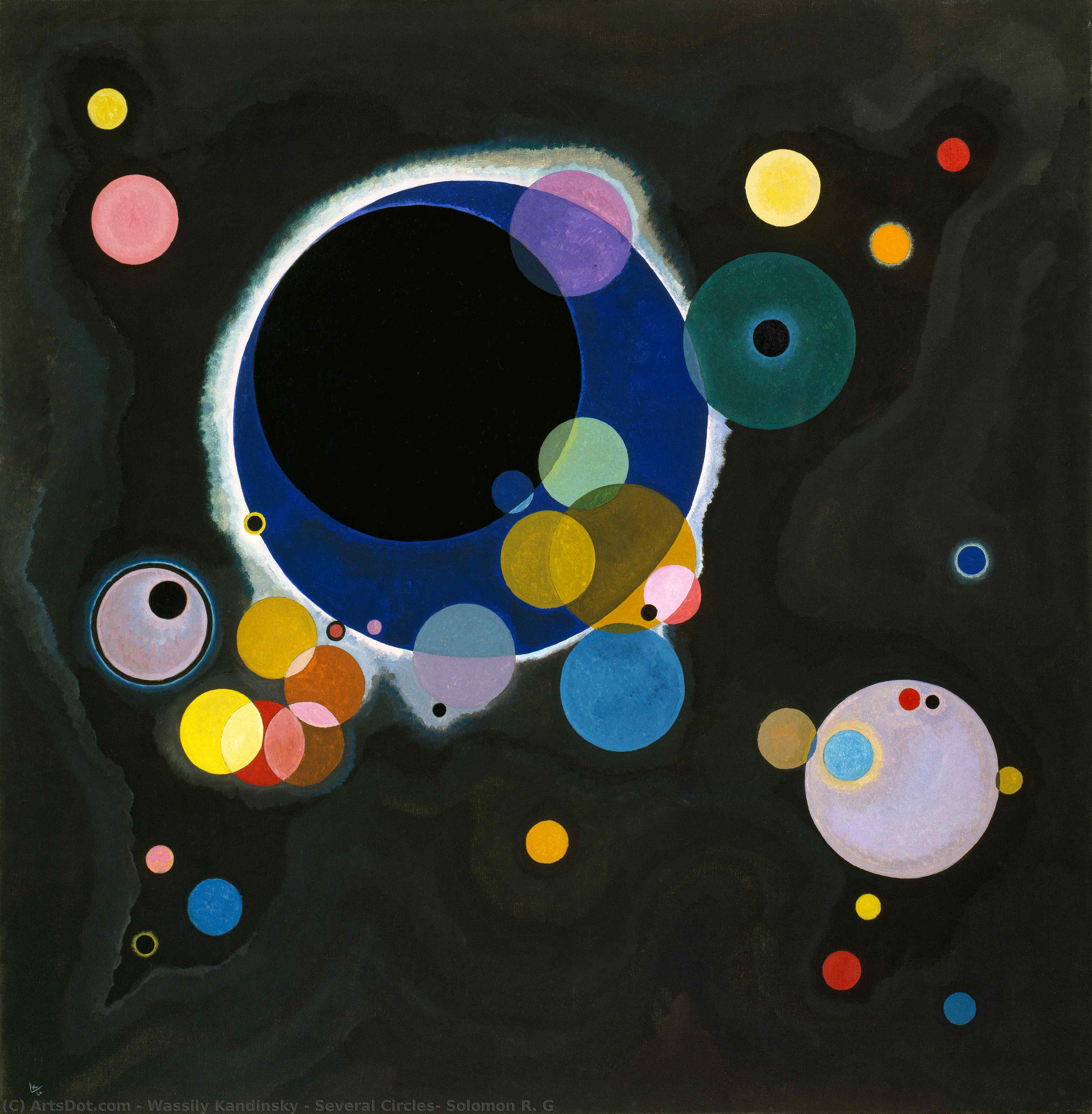 Several Circles, Solomon R. G — Wassily Wassilyevich Kandinsky