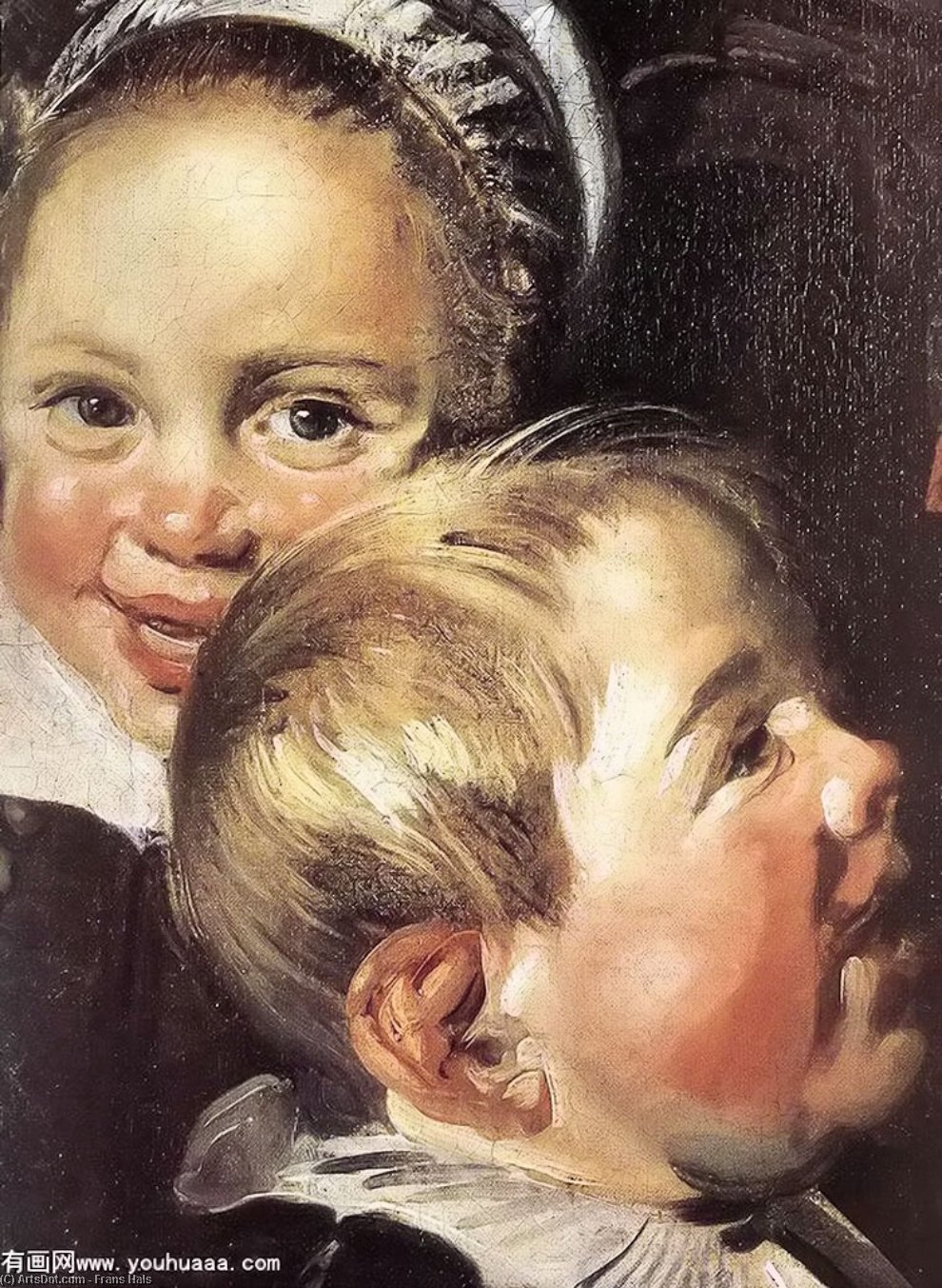 The Rommel Pot Player (detail) — Frans Hals I
