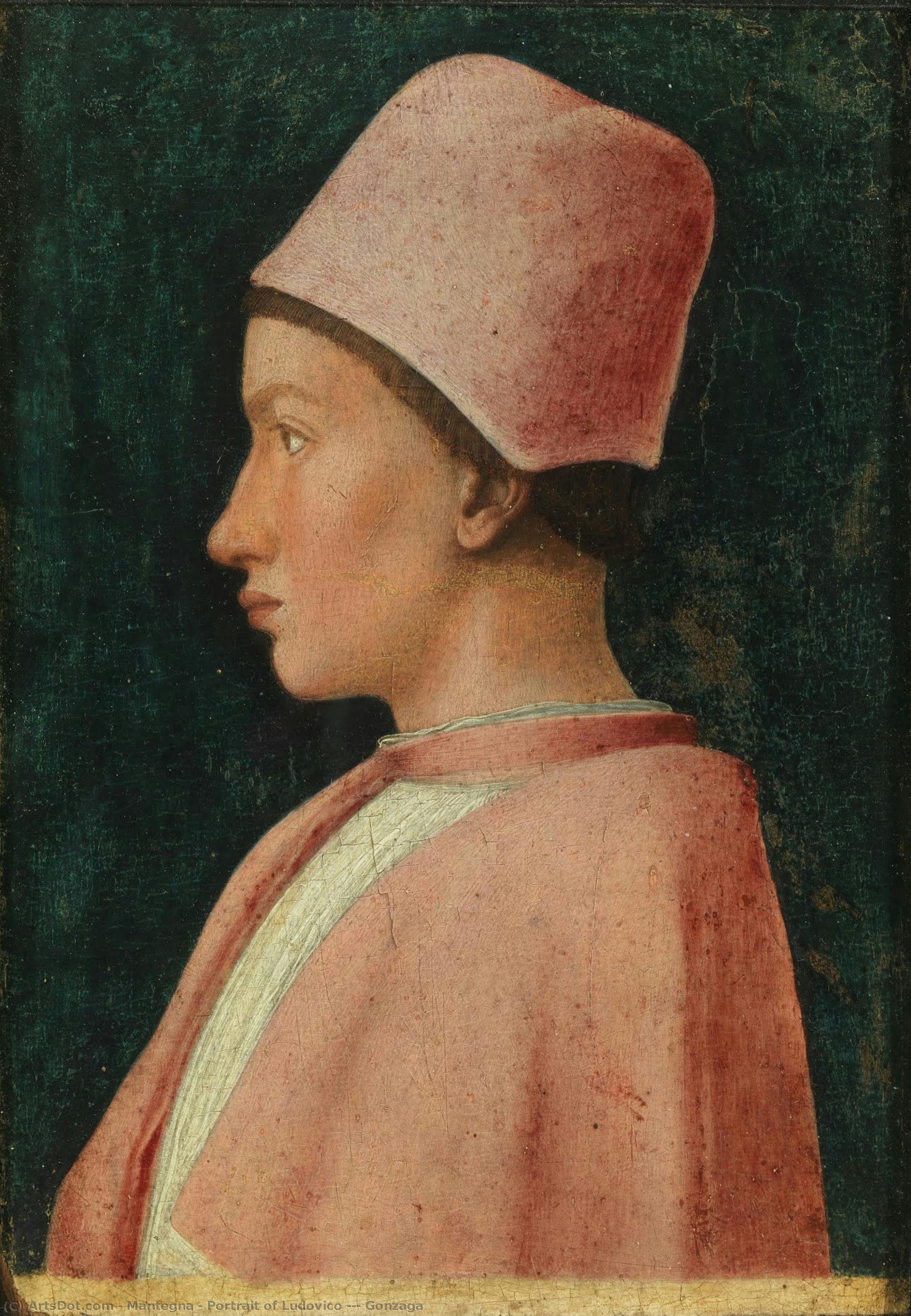 Portrait Of Ludovico (?) Gonzaga — Andrea Mantegna