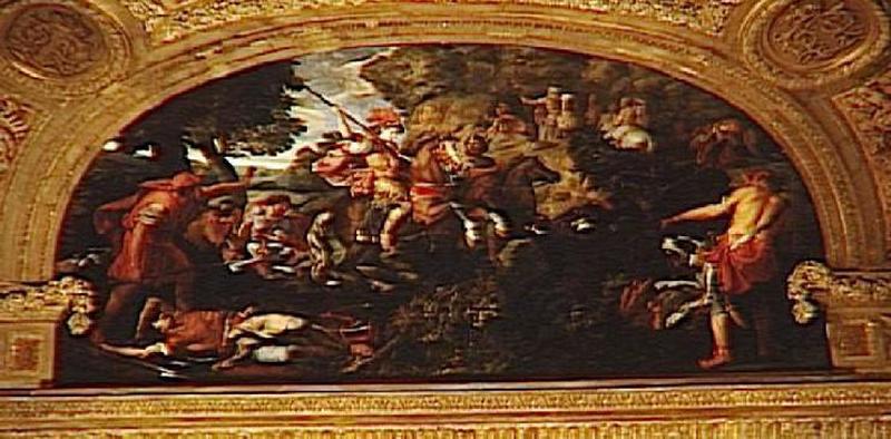 Cyrus Attaque Un Sanglier — Claude Audran Ii
