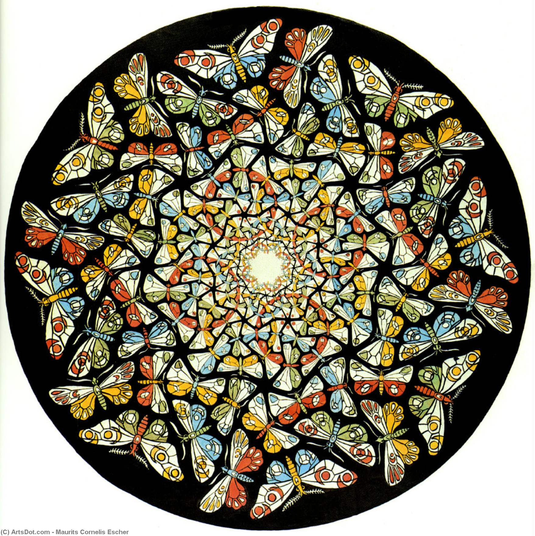 Butterflies — Maurits Cornelis Escher