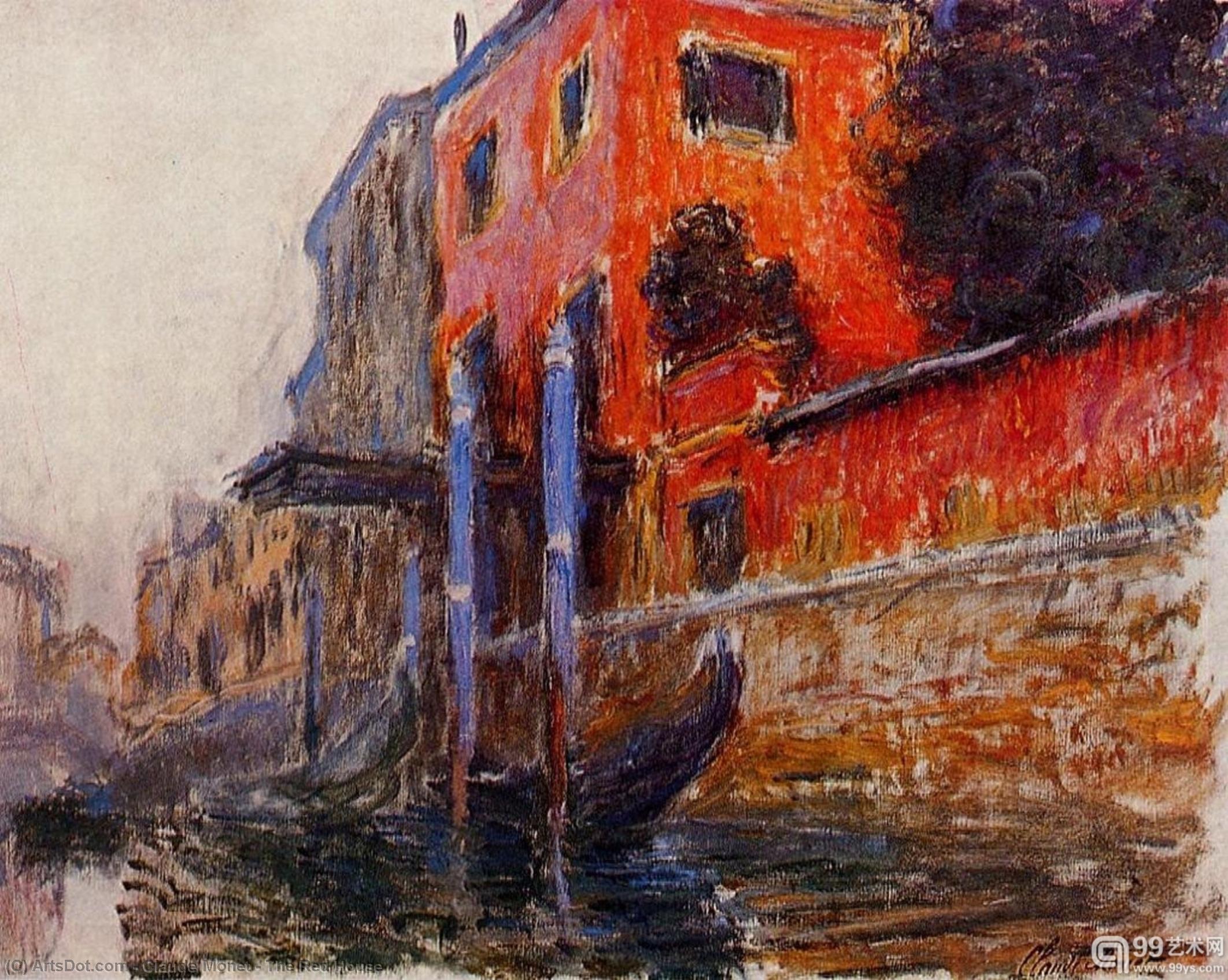 The Red House — Claude Monet