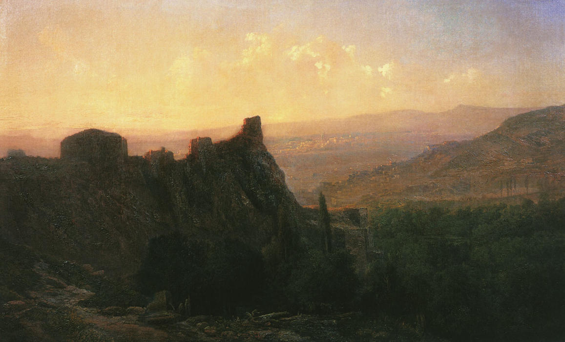 View Of Tiflis — Lef Feliksovich Lagorio