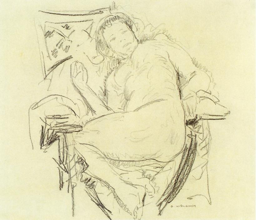 Female Nude — Alfred Henry Maurer