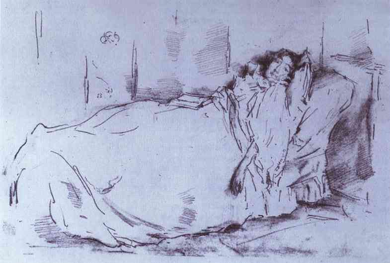 The Siesta — James Abbott Mcneill Whistler