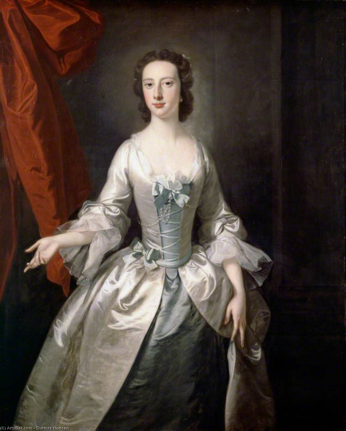 Portrait Of A Lady — Thomas Hudson