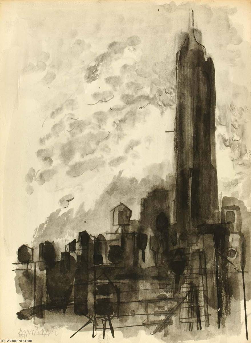 Empire State Building — Abraham Rattner