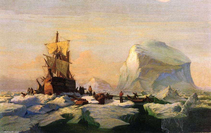 Trapped In The Ice — William Bradford