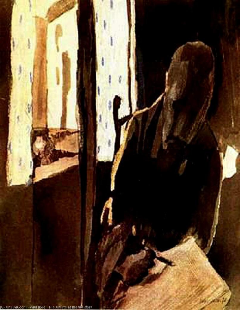 The Artists At The Window — Paul Klee
