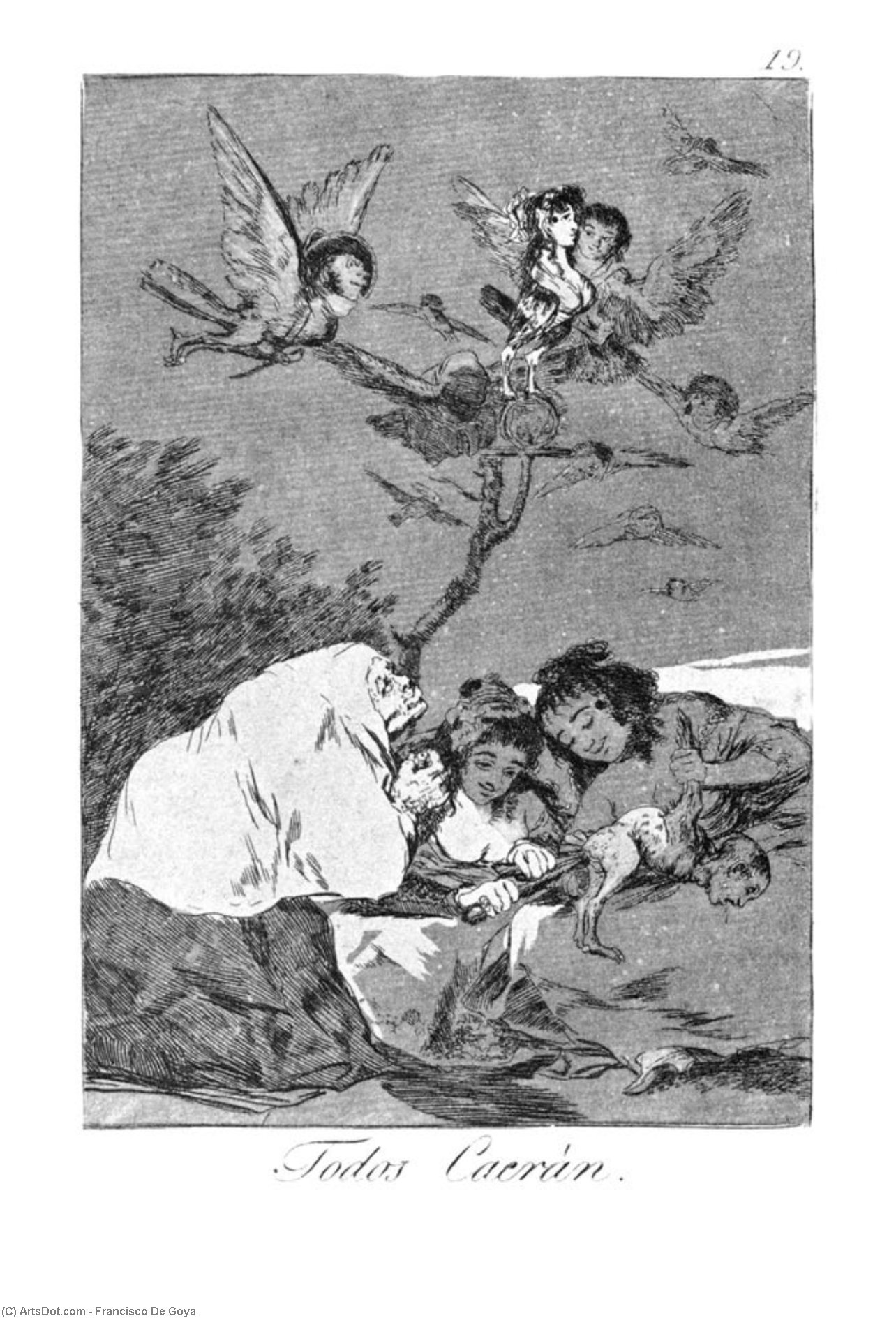 Todas Caerán — Francisco José De Goya Y Lucientes
