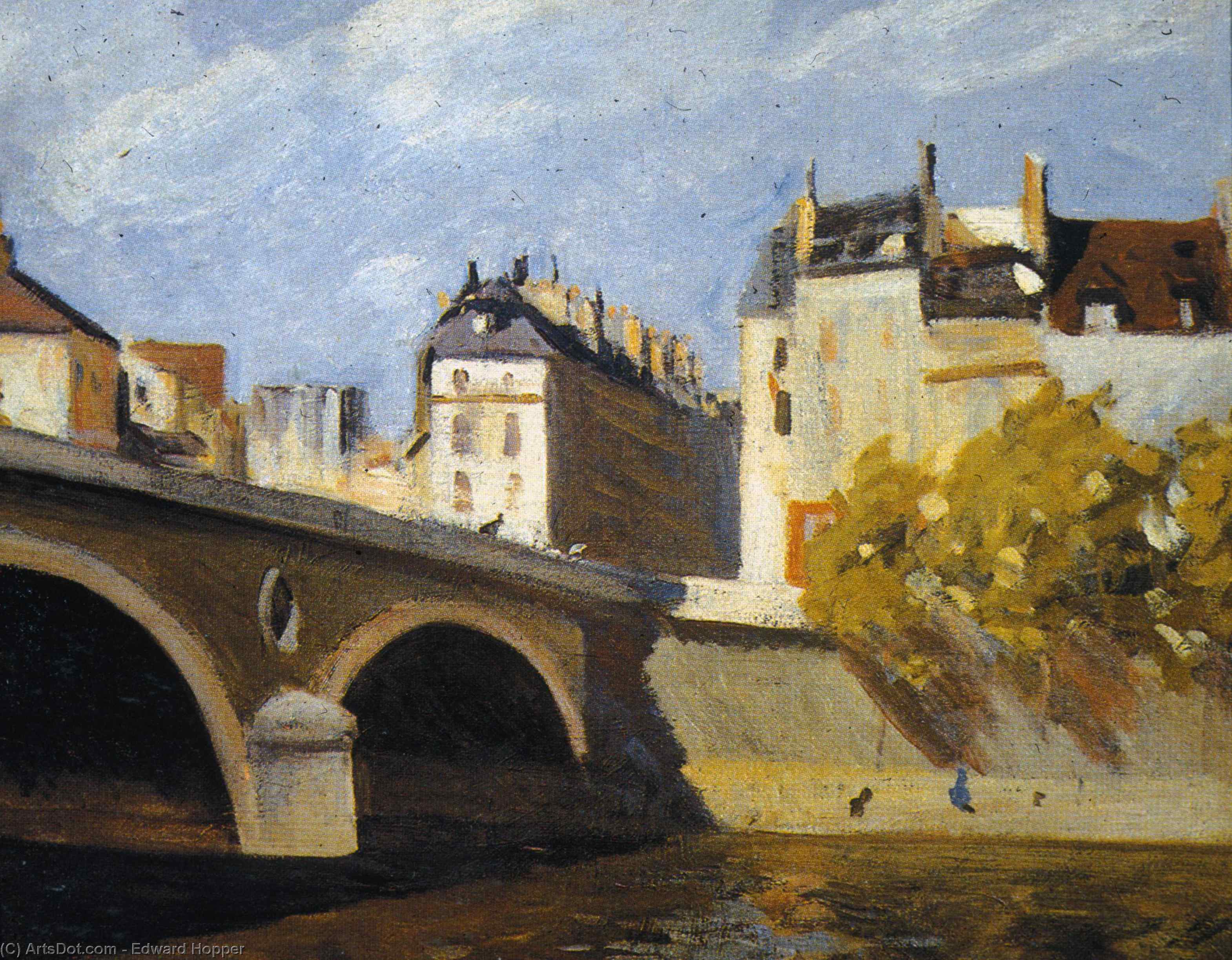Bridge On The Seine — Edward Hopper