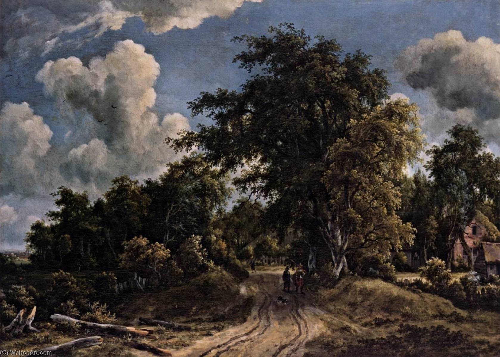 Woodland Road — Meyndert Hobbema
