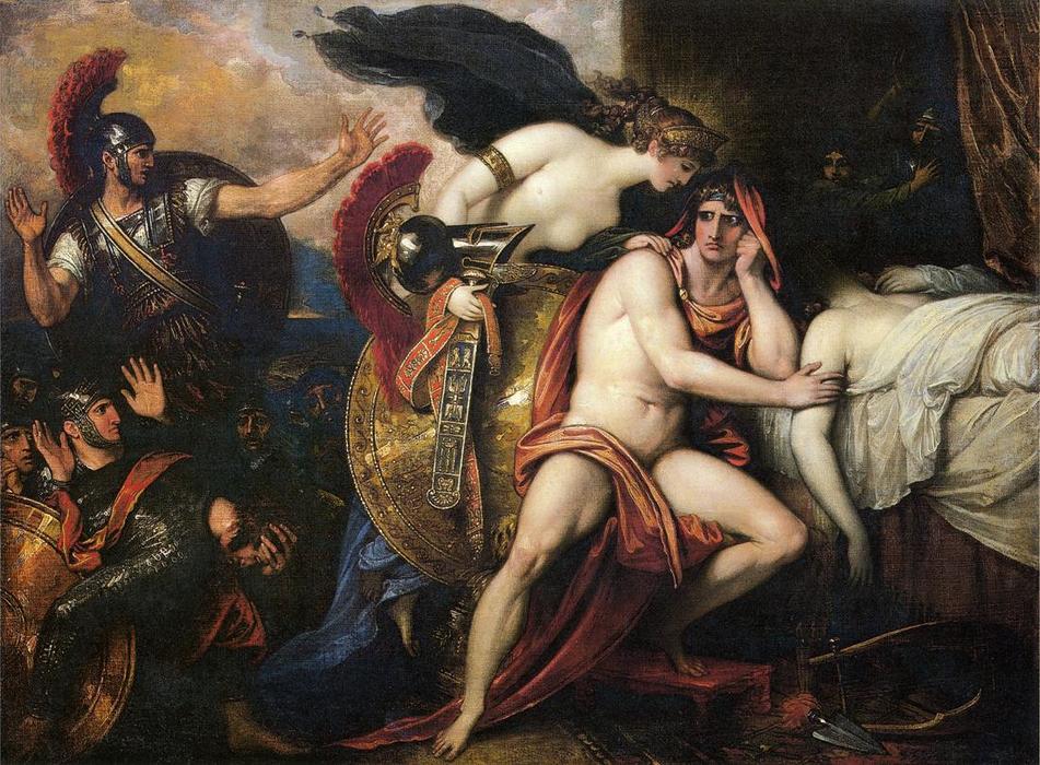 Thetis Bringing The Armor To Achilles — Benjamin West