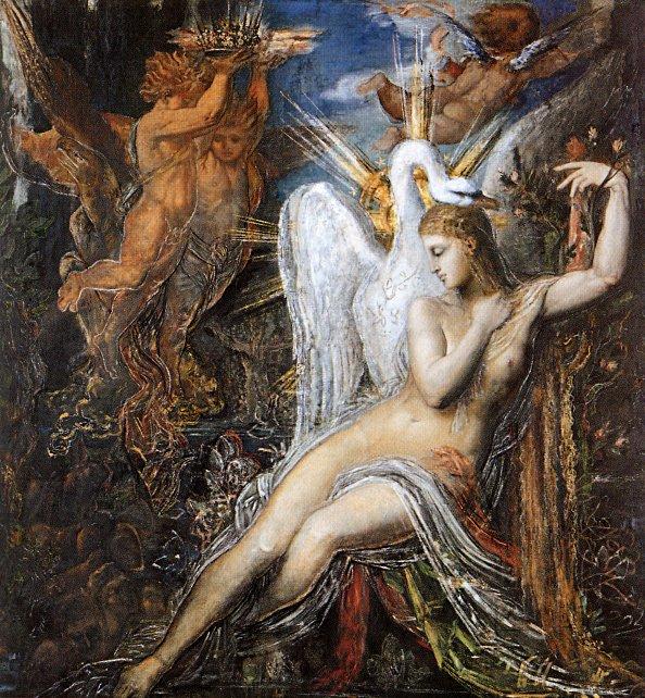 Leda — Gustave Moreau