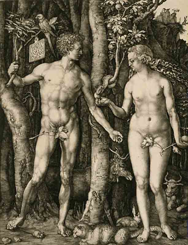 Adam And Eve — Albrecht Dürer