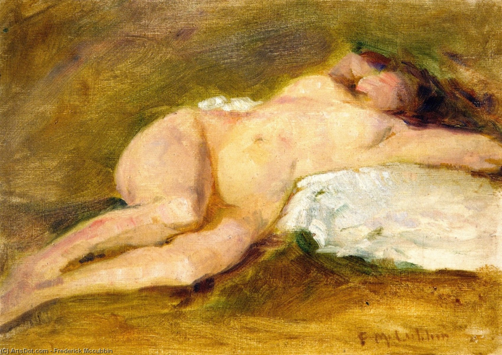 Nude Study — Frederick Mccubbin