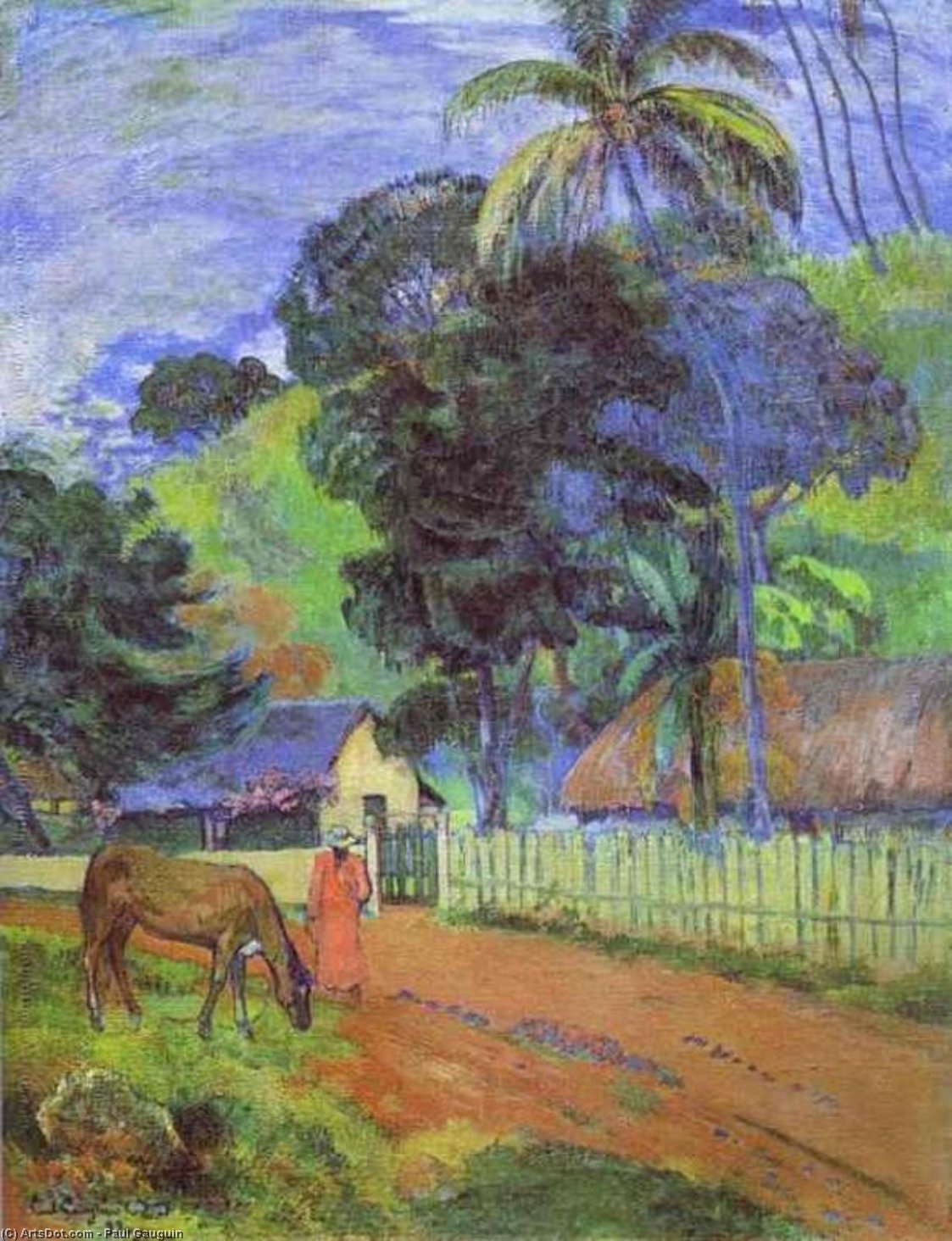 Landscape — Eugène Henri Paul Gauguin