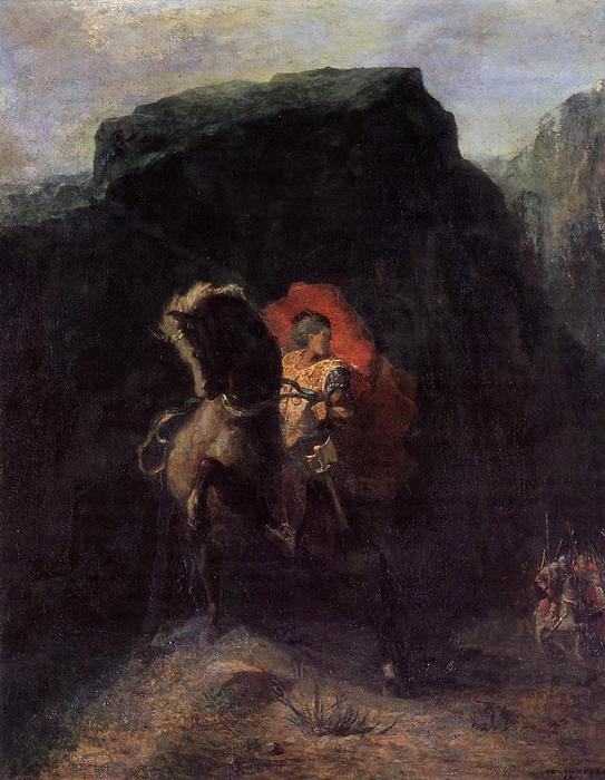 Roland At Roncevaux — Odilon Redon