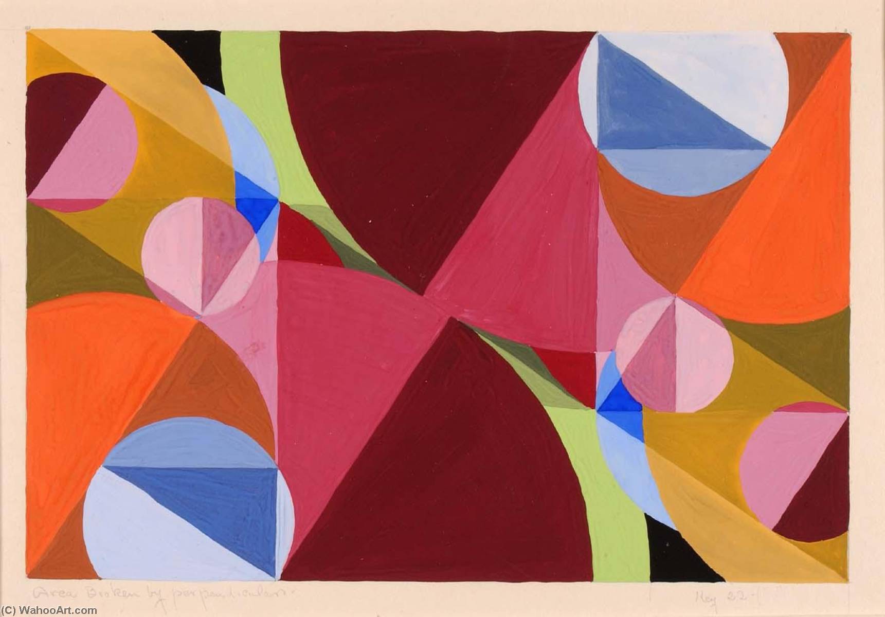 Area Broken By Perpendiculars — Joseph Schillinger