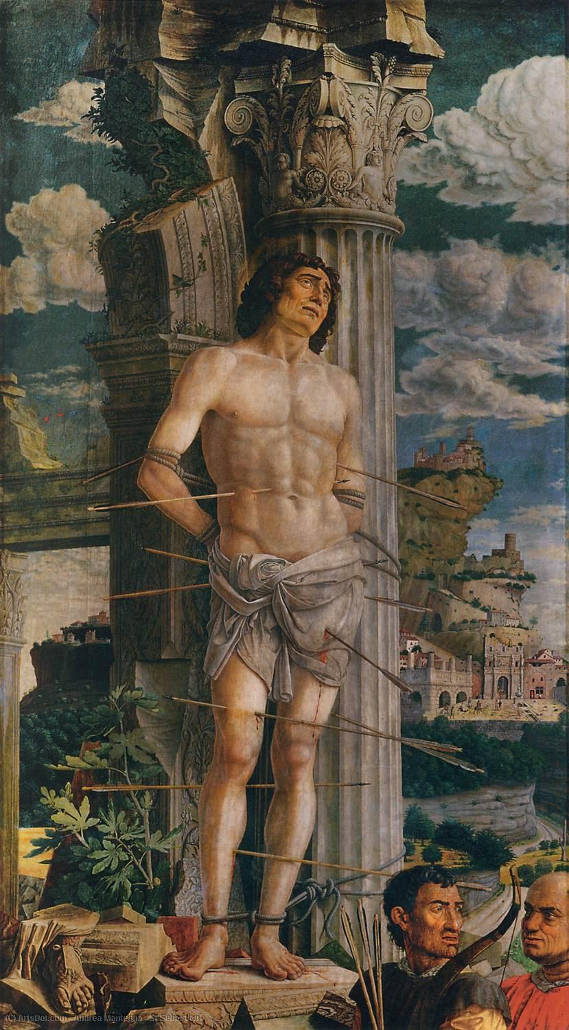 St Sebastian — Andrea Mantegna