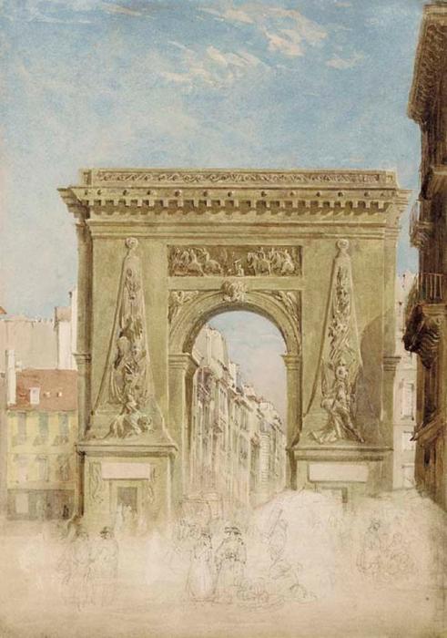 Porte Saint Denis, Paris — David Cox