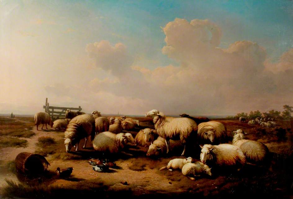 The Sheep — Eugène Joseph Verboeckhoven