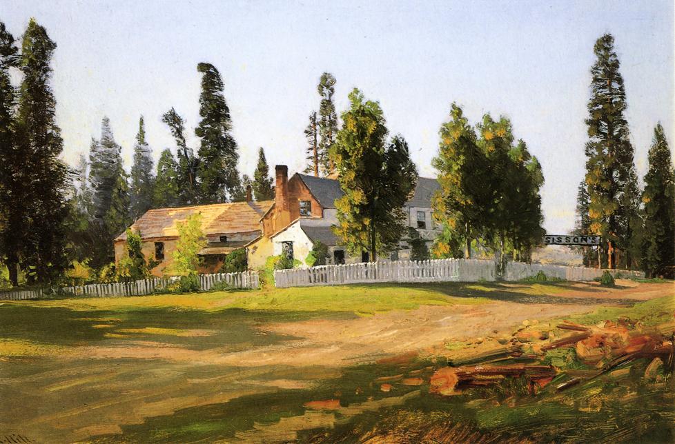 Sisson's Inn, Near Mount Shasta — Thomas Hill